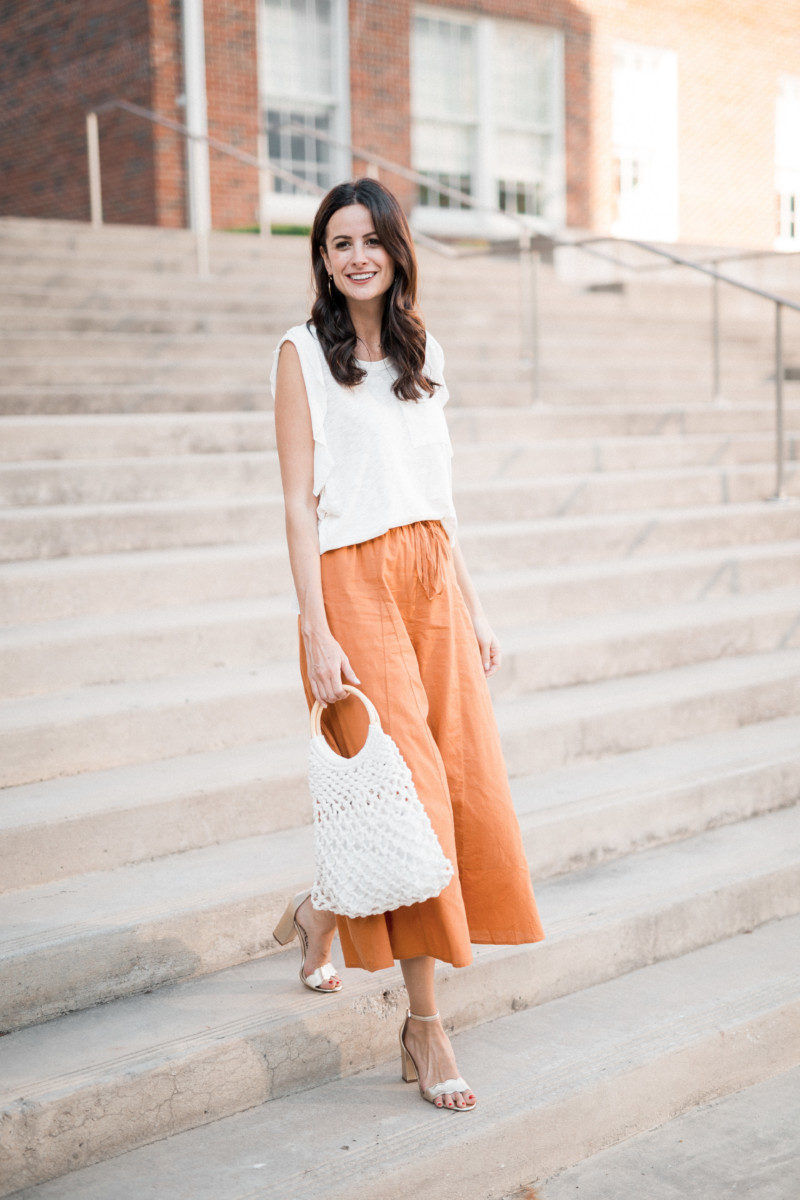 The miller affect fashion blogger talks about her favorite bag for summer, the rope shopper bag!
