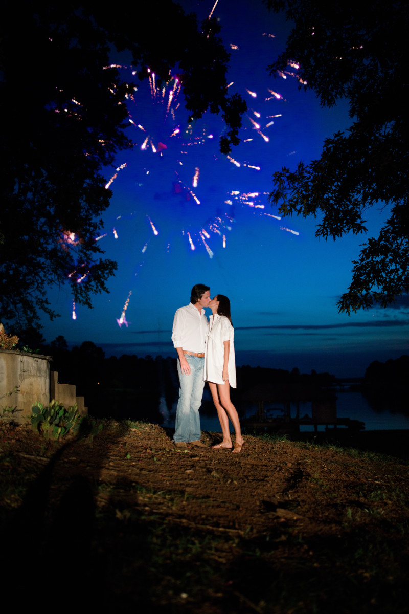 the miller affect gender reveal with fireworks
