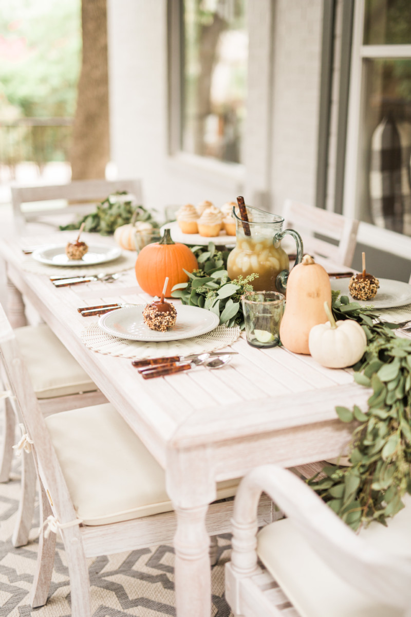 the miller affect sharing fall tablescape decor