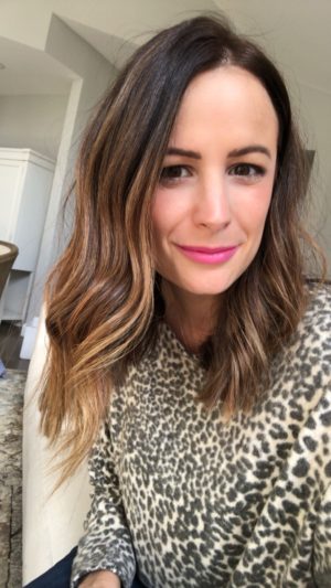 themilleraffect.com shares how she got her cut and balayage