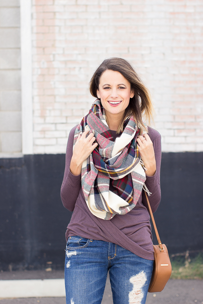 bobeau apparel, 3 different ways to wear a scarf