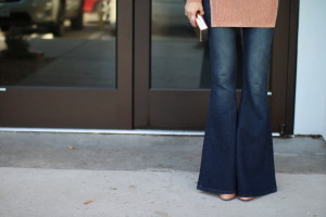 bell bottoms from alloy, blue jeans
