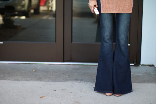 bell bottoms from alloy, blue jeans