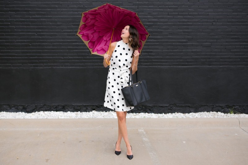 The Miller Affect Work Wear Wednesday with a Brellini Umbrella