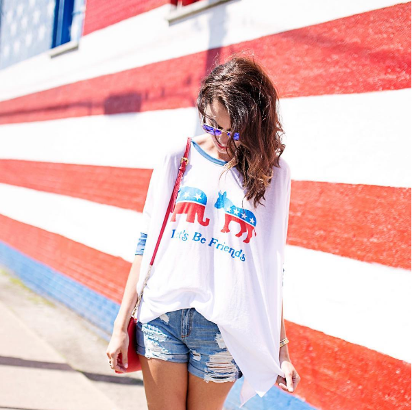 let's be friends wildfox tee