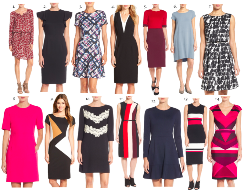 The Miller Affect posting about work dresses you can find during the Nordstrom Anniversary Sale