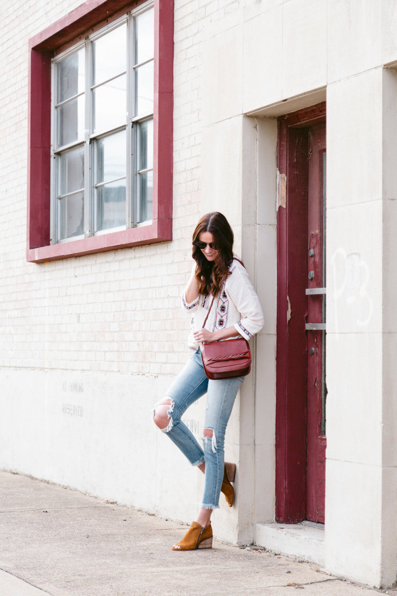 The Miller Affect wearing Lucky Brand for Spring