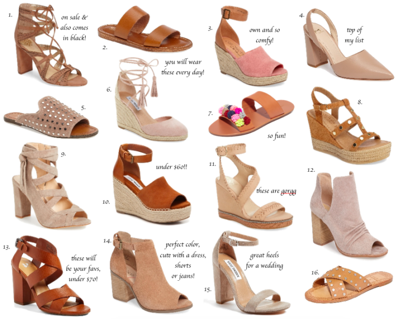 Sale shoe collage