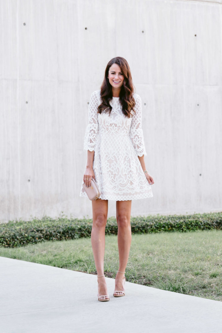Four White Dresses to Wear to Your Wedding Shower - The Miller Affect