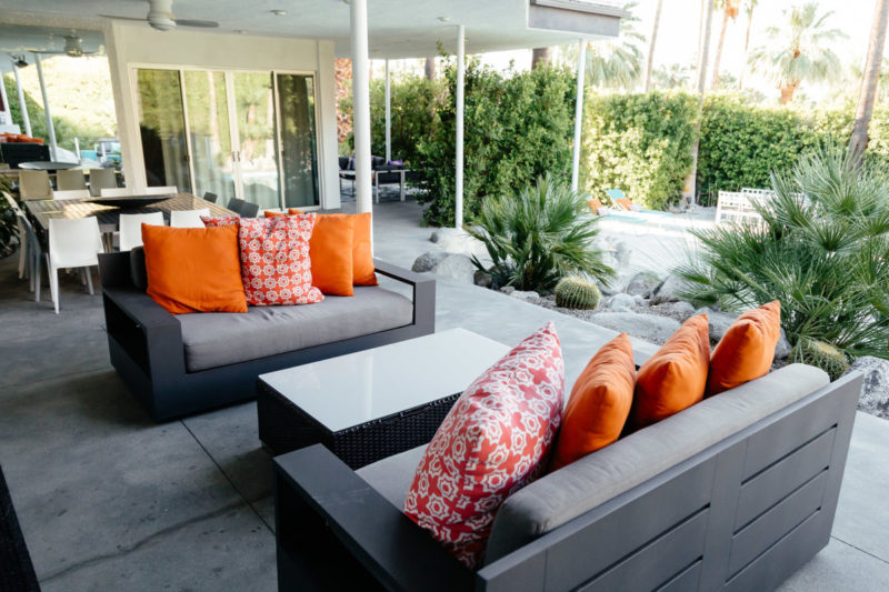 the miller affect palm springs house with home away