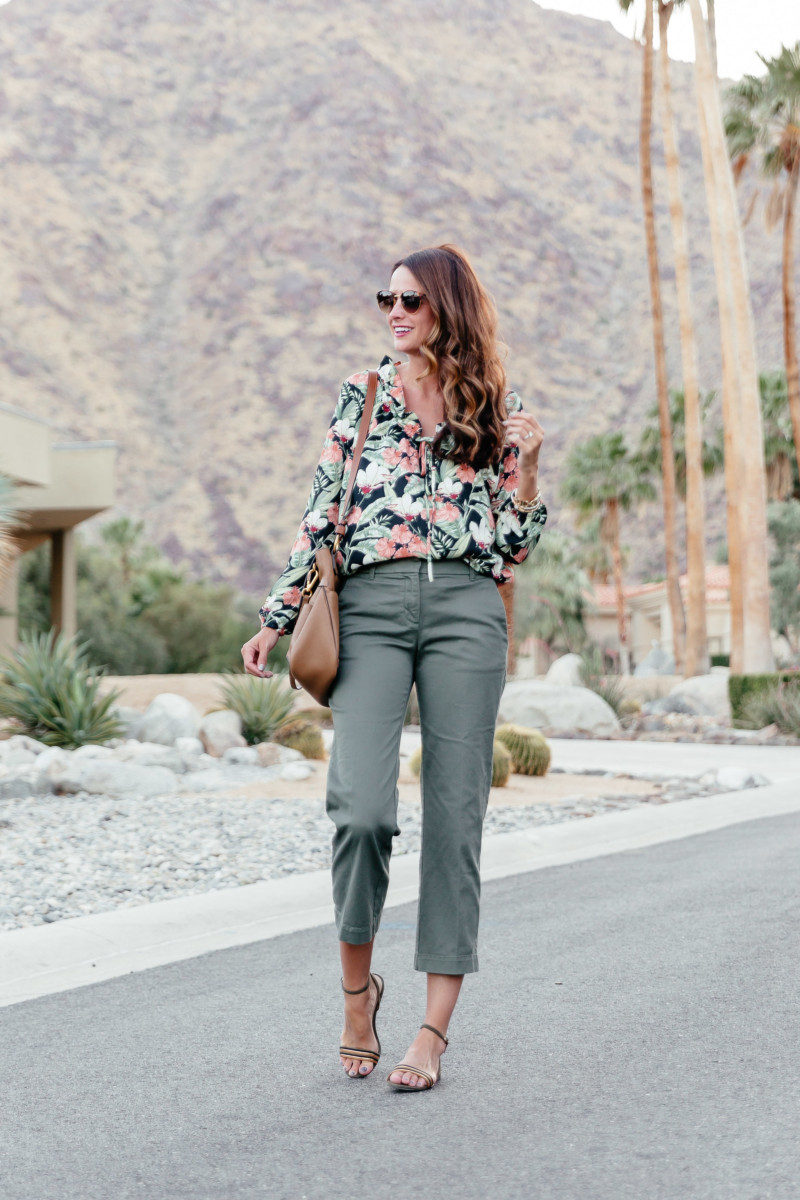 The Miller Affect wearing the Montauk Pant by Ann Taylor