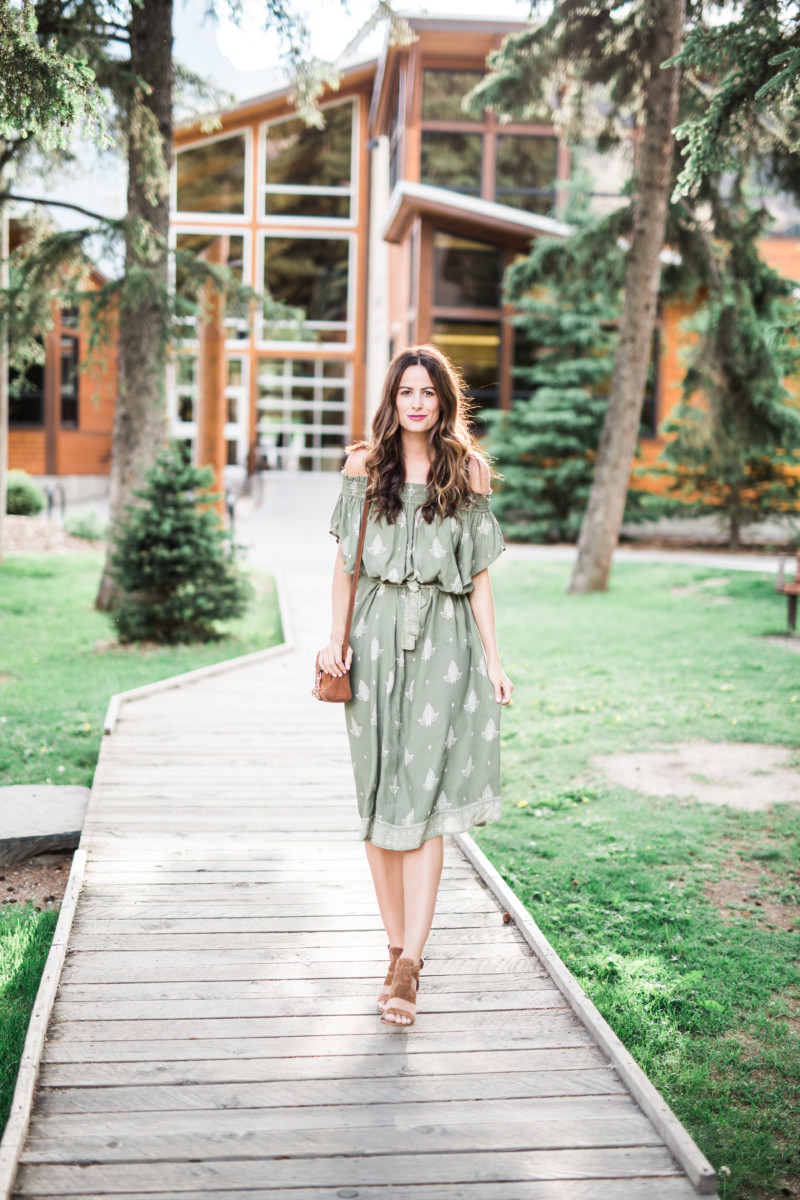 A Green Dress & a Fourth of July Sale - The Miller Affect