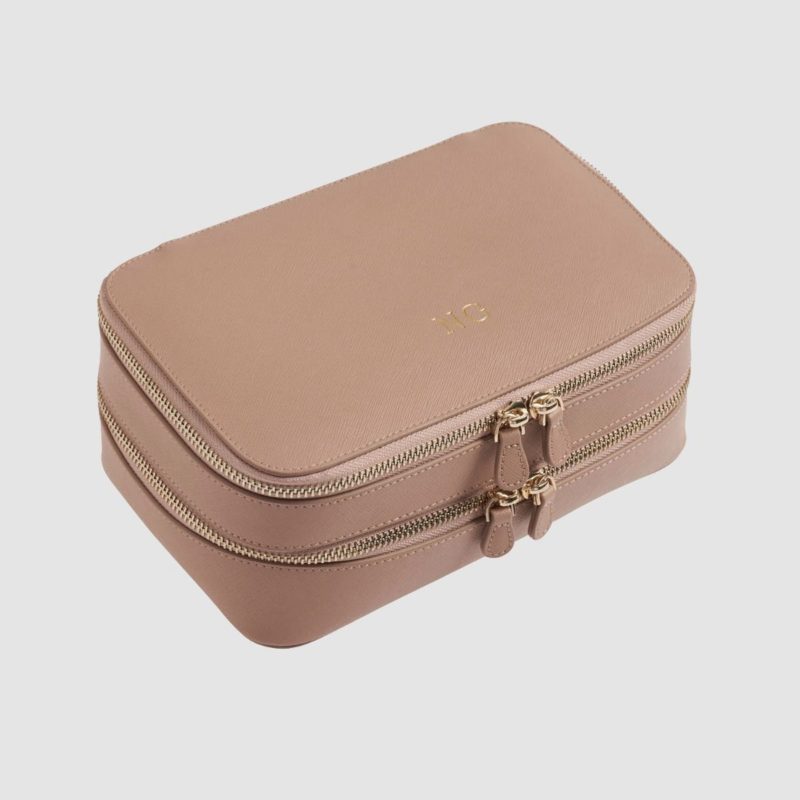 The Miller Affect with a daily edited monogrammed vanity case