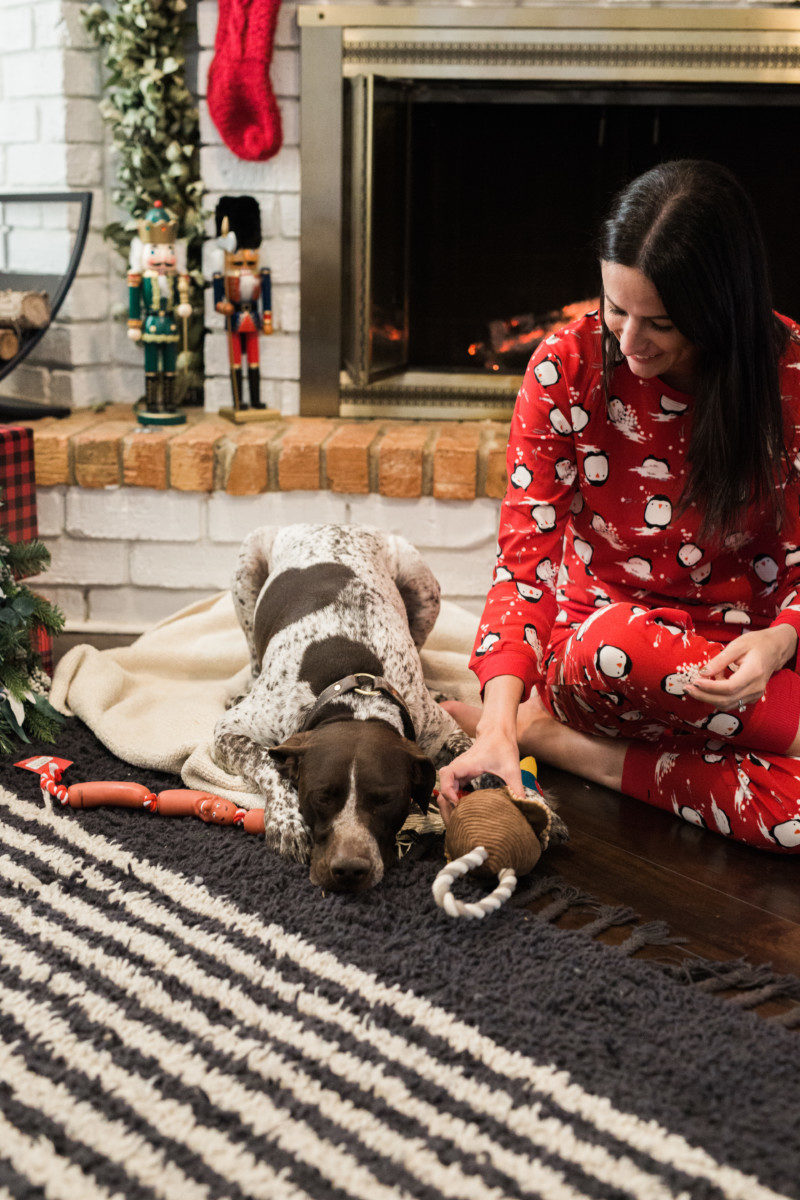 The Miller Affect talking about dog toys for stocking stuffers