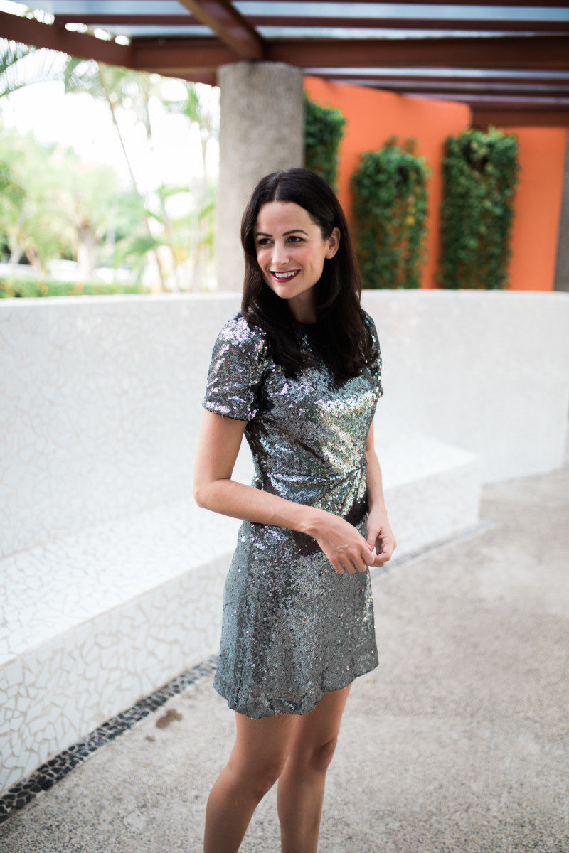 The Miller Affect partnering with Ann Taylor to bring you sparkly NYE dresses!