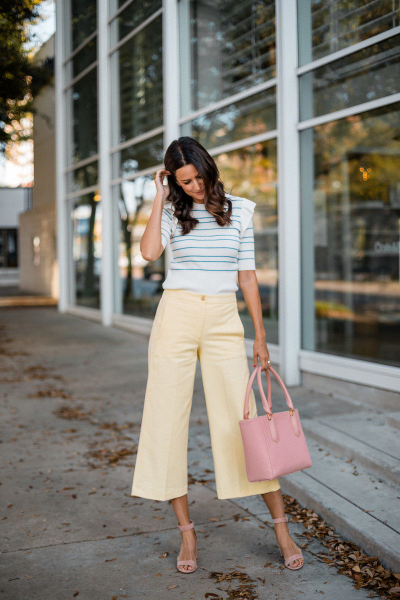 The Miller Affect wearing pastels for Spring style