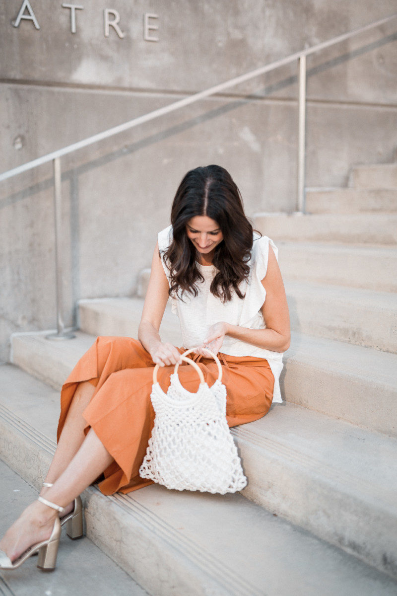 The Miller Affect fashion blogger talks about these gorgeous rope shopper bags!!