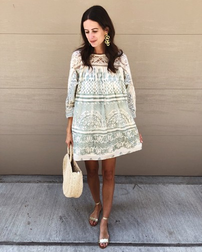 The Miller Affect Fashion Blogger in a cute summer dress!