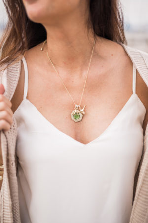 the miller affect wearing new charms from kendra scott