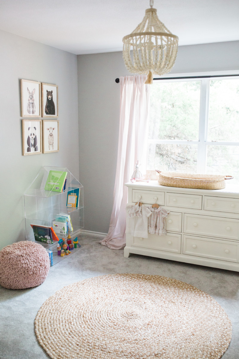 the miller affect sharing her nursery reveal on the blog