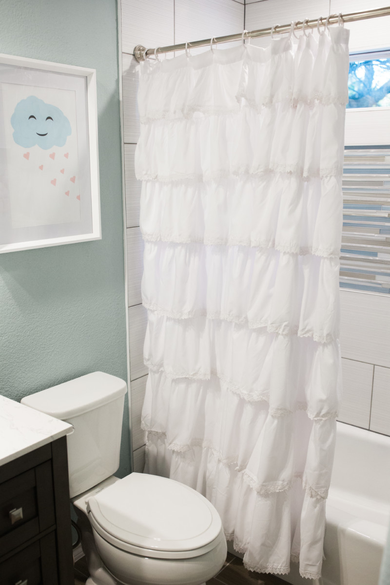 Bed Bath Beyond Ruffle Shower Curtain, Ruffled Shower Curtain Bed Bath And Beyond