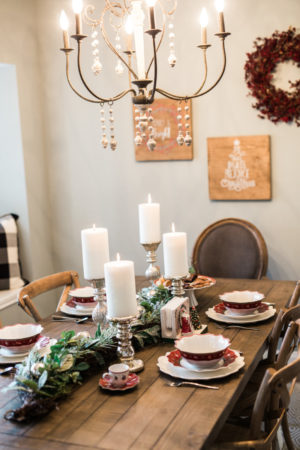christmas tablescape ideas on the miller affect