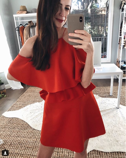 The Miller Affect Fashion Blogger Red Dress for holiday parties