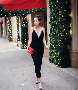 the miller affect holiday party jumpsuit