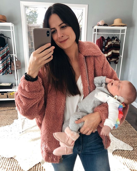 the miller affect sherpa coat newborn pink boots and unicorn sweater