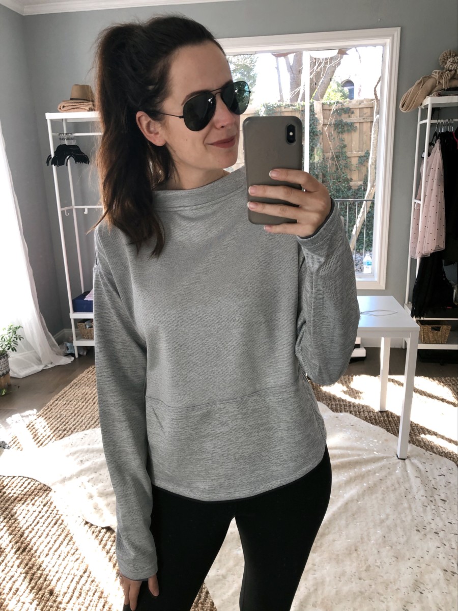 grey pullover from Target