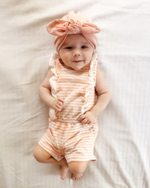 the miller affect baby miller romper and bow