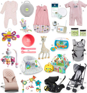 the miller affect baby essentials collage