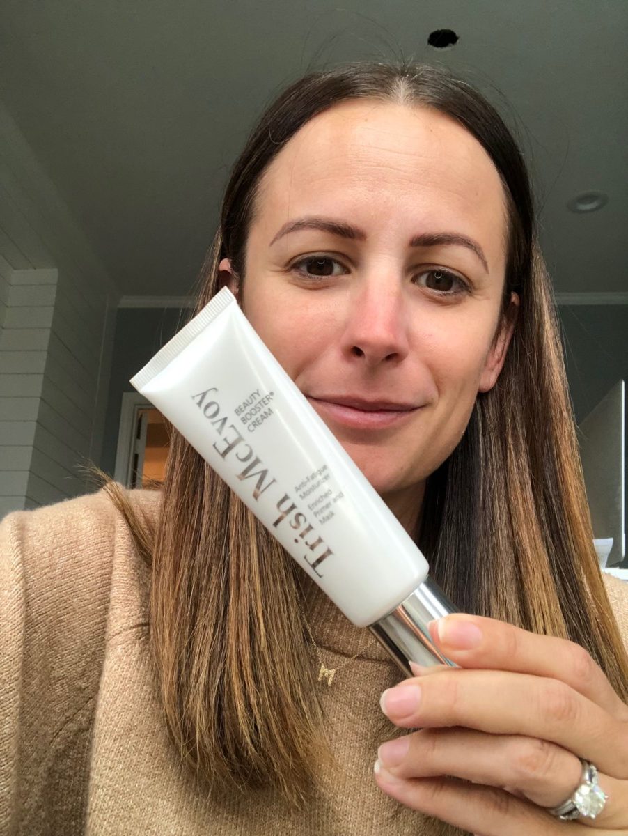 the miller affect applying Trish McEvoy Beauty Booster Cream