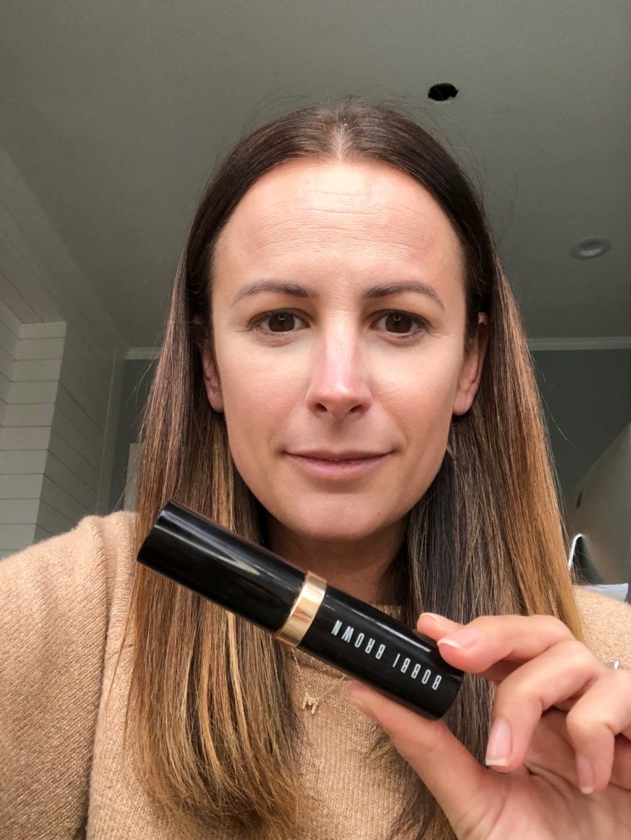the miller affect contouring with the Bobbi Brown Skin Foundation Stick.