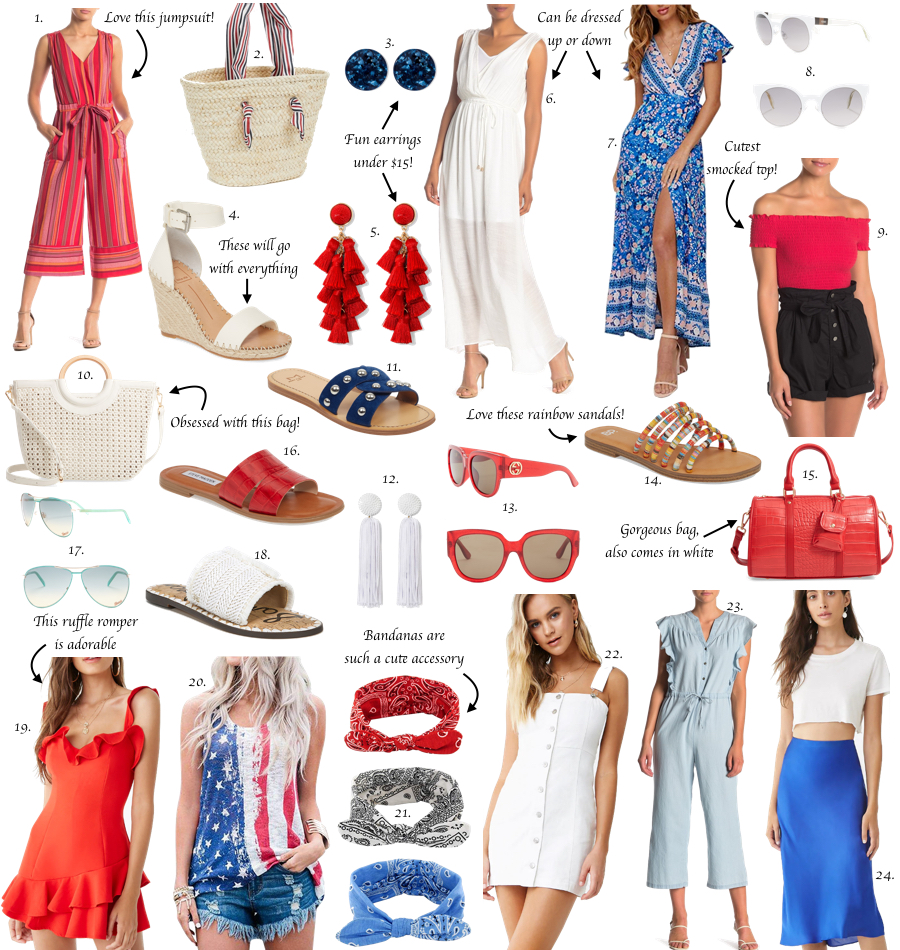 Fourth of July Outfit Ideas 2019 on themilleraffect.com