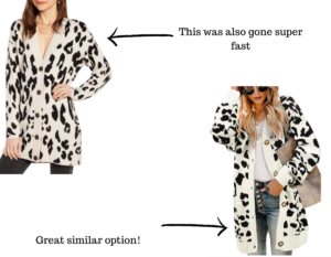 similar leopard cardigan from the #nsale on themilleraffect.com