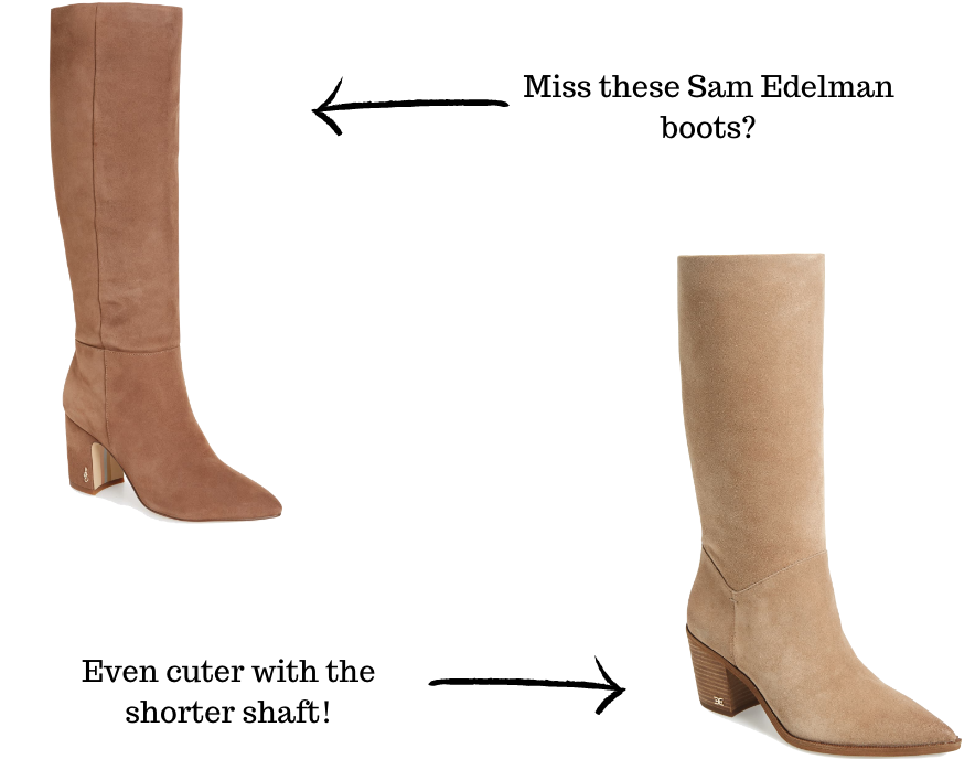 sam edelman boots from the #nsale on themilleraffect.com