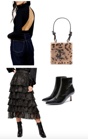 themilleraffect.com sharing her favorite date night looks from topshop at nordstrom