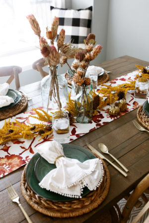the miller affect sharing her thanksgiving tablescape from target