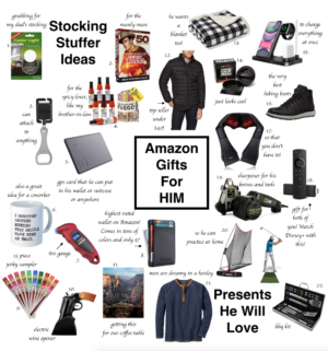 amazon gift guide, amazon gifts for him, amazon gift ideas