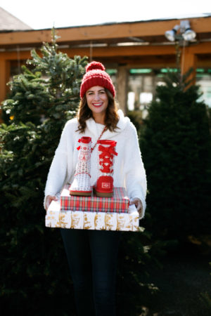 the miller affect wearing the UGG Zappos 20th x Holiday Sweater Boot