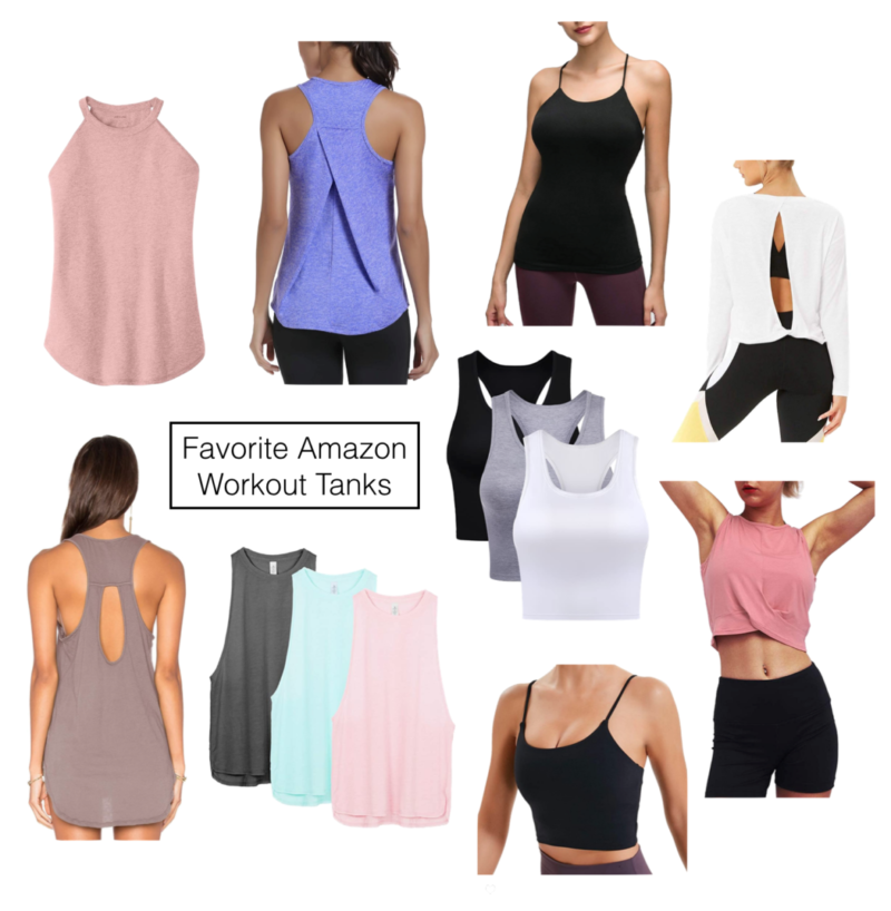 My 9 Favorite Amazon Workout Tanks - The Miller Affect