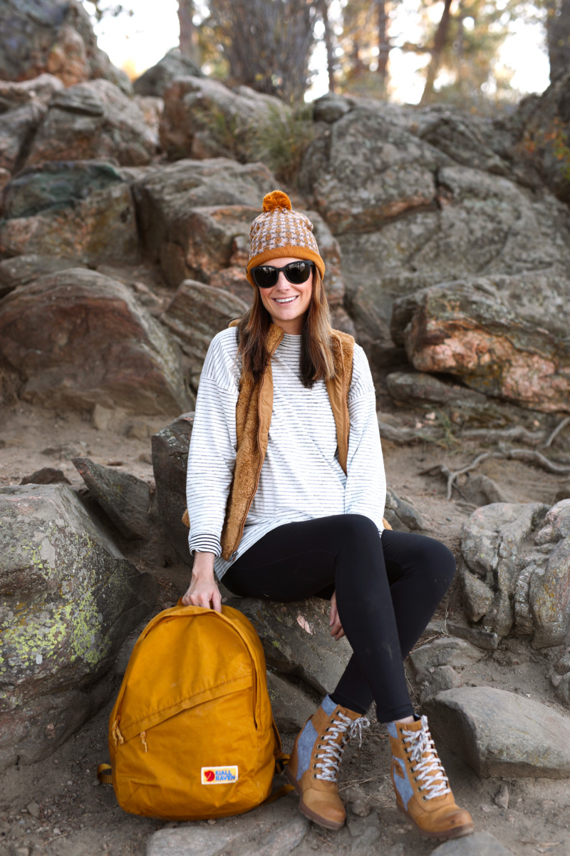 the miller affect wearing her fall favorites from backcountry