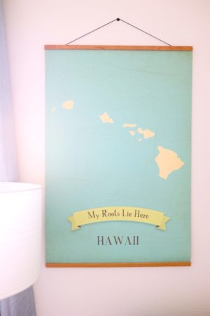 hawaii poster from etsy