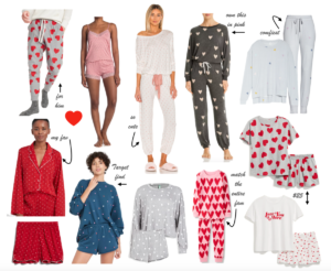 valentine's day pajamas