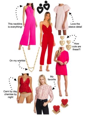 What to wear on Valentine's Day on themilleraffect.com