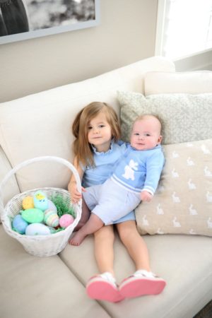 the miller affect sharing matching brother & sister easter outfits