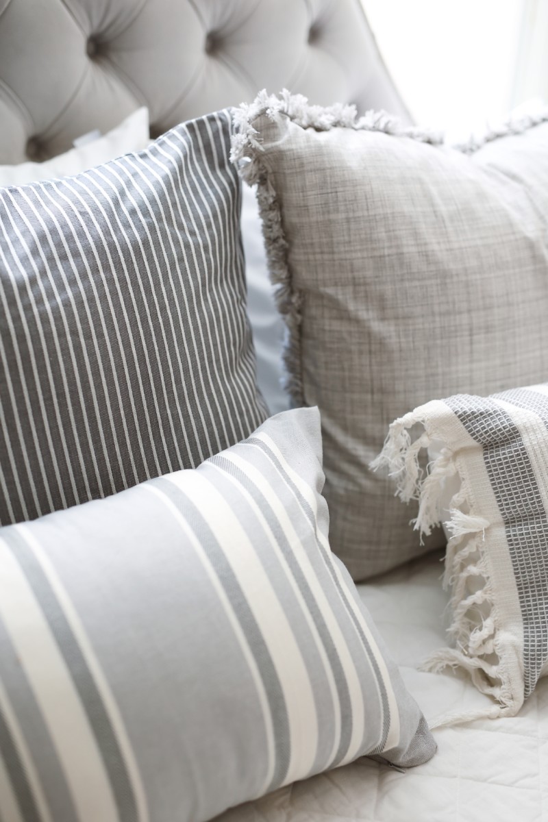gap home pillows for your guest bedroom on themilleraffect.com