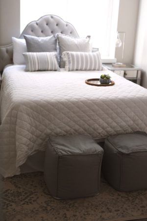 guest bedroom refresh with gap home on themilleraffect.com