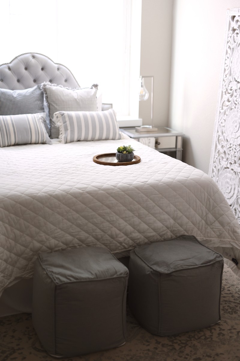 guest bedroom refresh with gap home on themilleraffect.com
